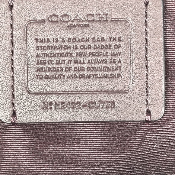 Coach small IMXAQ small city tote Black and Brown Women's Tote Bag - Picture 11 of 15